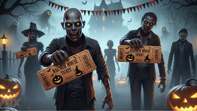 haunt attraction ticketing
