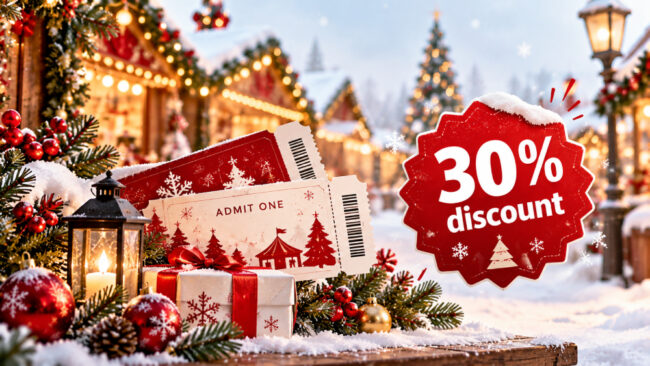 Festive Christmas Market Discount.